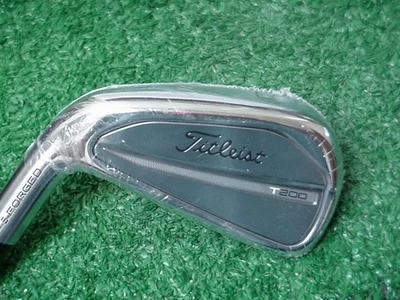 Left Hand New 2023 Titleist T200 Forged 5 Iron Kbs Tour-V 110 Steel Stiff Flex - Image 1 of 3