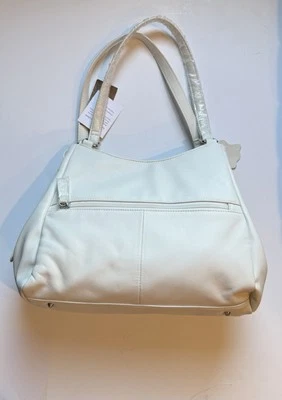 Bolso de mano Giani Bernini Napa 4 póster blanco Foto 1 de 4