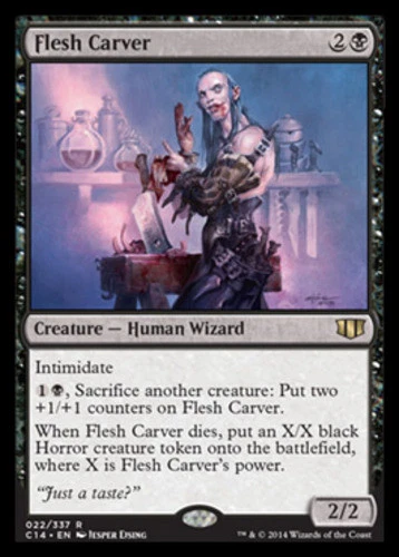 MTG - Flesh Carver - Commander 2014 - NM, English Magic FLAT RATE SHIP - Image 1 of 1