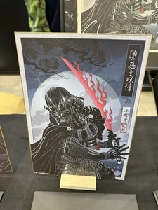 Star Wars Celebration Japan 2025 Darth Vader Shikishi Ukiyo-E Art Board - Bild 1 von 1