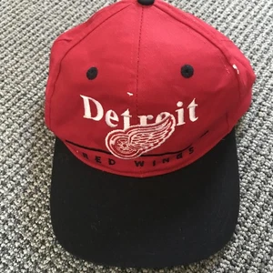 Detroit Red Wings Adjustable OSFA Hat By Twins Enterprises Vintage - Picture 1 of 6