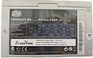 Alimentatore 500W ATX Cooler Master RS-500-PSAP-J3 - Foto 1 di 3