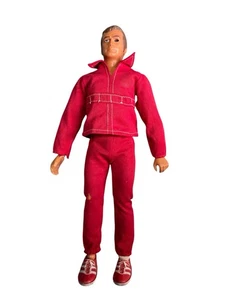 1975 SIX MILLION DOLLAR MAN STEVE AUSTIN VINTAGE 12” ACTION FIGURE WITH CLOTHES - Picture 1 of 12