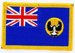 FLAG EMBROIDERY PATCH South Australia STATE BADGE - Picture 1 of 1