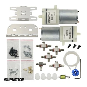 Robotic Arm Four Suction Cups Mechanical Arm Manipulator Vacuum Pump DIY Kit sup - Picture 1 of 8