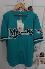 Brand New Mitchell & Ness 1995 Andre Dawson Florida Marlins Unworn Jersey XL