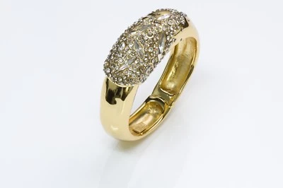 Brazalete Brazalete Alexis Bittar Cristal Tono Dorado Foto 1 de 4