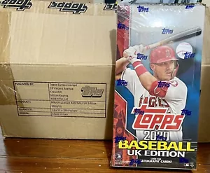 2020 Topps Baseball UK Edition HOBBY BOX Factory Sealed ~ Combine Shipping On 2! - Picture 1 of 4