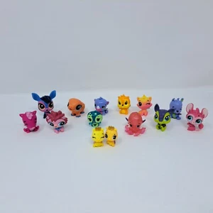 Lot Of 14 Animal Creature Toys Littlest Pet Shop Hatchimals LPS Mixed - Picture 1 of 24