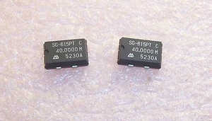 QTY (40) SG615PT-40.000MHz SEIKO-EPSON 5V TTL SURFACE MOUNT OSCILLATORS 40MHz - Picture 1 of 3