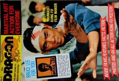 Vintage Issue No.3 Dragon The Kung Fu Monthly Poster Magazine - Image 1 of 4