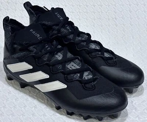 ADIDAS Freak Ultra Boost Primeknit Black White Football Cleats NEW Mens 10 11.5 - Picture 1 of 14