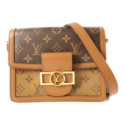 LOUIS VUITTON（LV） Borsa a tracolla Louis Vuitton LV Mini Delfino M45959 monogramma marrone rovesciato