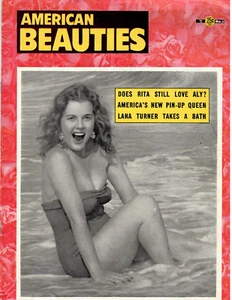 Men's Cheesecake Magazine AMERICAN BEAUTIES #1 GGA Nov. 1952 Marilyn Monroe - Picture 1 of 4