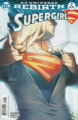 SUPERGIRL #2 (2016) ORLANDO / CHING ~ BENGAL VARIANT ~ UNREAD NM - Image 1 of 4