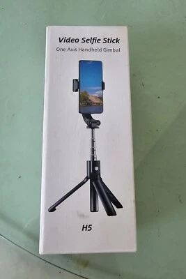 Gimbal Stabilizer Bluetooth Remote Foldable Selfie Stick Tripod Monopod w/LED US - Image 1 of 4