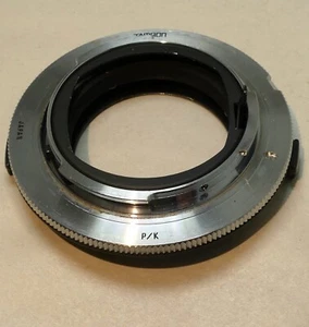 Tamron Adaptall Lens to Pentax P/K Camera mount adapter Ring Black - Genuine OEM - Picture 1 of 6