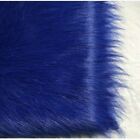 Long Haired Faux Fur Fabric Plush Luxury Cloth Collar Bag Fluffy Background