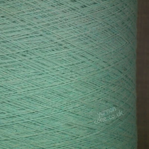 TODD & DUNCAN PURE CASHMERE YARN CONE LIGHT AQUA 2/30s MACHINE KNITTING 1 2 PLY