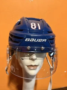 Game Used Colorado Avalanche 2022-23 Playoff Helmet Denis Malgin With Holo - Picture 1 of 6