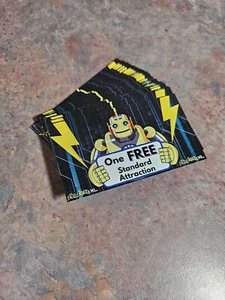 Michigan ZAP ZONE - Lot of 50 Tickets - Each Good for Free Standard Attractions - Picture 1 of 3