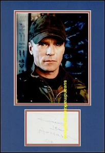 Richard Dean Anderson Jack O'Neill Stargate autógrafo firmado UACC RD 96 - Imagen 1 de 1