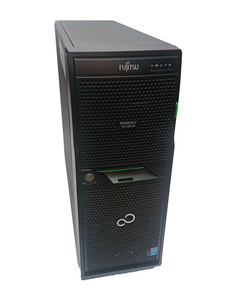 Fujitsu Primergy TX1330 M1 Xeon E3-1231 V3 3,4Ghz 32GB RAM D2607 2 x 450 W # S - Bild 1 von 4