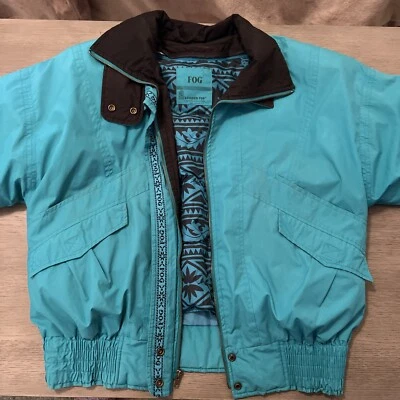 Vtg London Fog Down Ski Jacket Puffer Winter Coat Two Layers Size Small Grandpa - Image 1 of 4