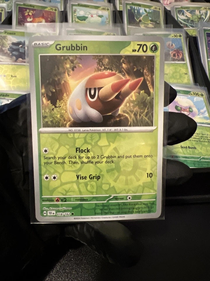 Grubbin 018/162 Sv05: Temporal Forces Reverse Holo - Image 1 of 1