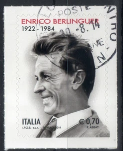 2014 italia repubblica Enrico Berlinguer usata - Foto 1 di 1