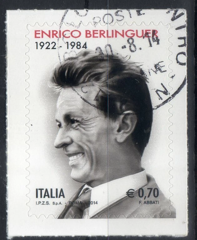 2014 italia repubblica Enrico Berlinguer usata - Immagine 1 di 1