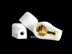 MCV-G GOLD Kappen 6J7 EF37 6F8G 12E1 CV450 EL38 Steckdosen (4 Stück) - Bild 1 von 2