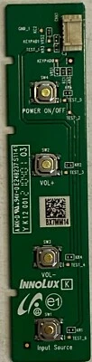 VIZO V655-J09 POWER BUTTON BOARD 6L02B00002002 YK12001 - Image 1 of 4