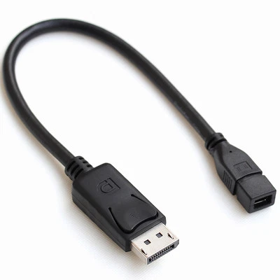 Thunderbolt Mini DisplayPort Female To DP Male Adapter Converter For Laptop PC - Image 1 of 4