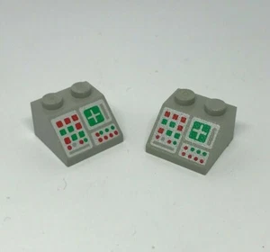 LEGO Trains : 2x écran ordinateur - Réf 3039p34 gris - Set 7740 7745 4554 7824 - Imagen 1 de 1