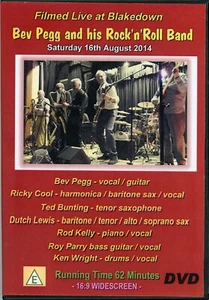 "Bev Pegg und seine Rock 'n' Roll Band - Live at Blakedown" DVD - 2014  - Bild 1 von 3