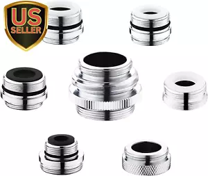 Faucet Adapter Kit, Brass Kitchen Sink Aerator Adapter,Male/Female Sink Fauce... - Picture 1 of 1