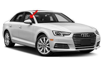 For 2017-2024 Audi A4/ S4/ A4 Allroad Passenger Right Front Door Window Glass - Image 1 of 4