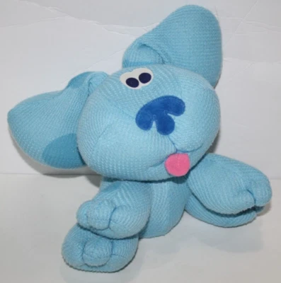 Fisher Price Blues Clues My First Blue 7" Waffle Peluche Sin Caja de Sonido 2000 Mattel Foto 1 de 4