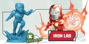 IRON LAD KICKSTARTER EXCLU ENGLISH BOX /MARVEL UNITED MULTIVERSE CMON - Picture 1 of 3