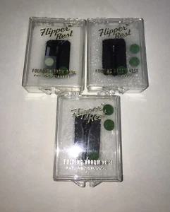 3 Flipper Rest ARCHERY Left Handed ARROW VINTAGE NEW OLD STOCK RECURVE COMPOUND - Picture 1 of 2