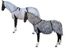 Best on Horse Sweet Itch Eczema Summer Fly Rug Protection | Silver or Zebra |