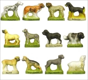 2010 PRIME LES GRANDS CHIENS DE RACE FEVE PORCELAINE 3D AU CHOIX