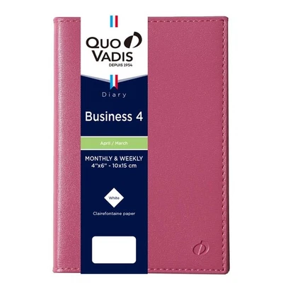Quo Vadis Planner Starting April 2025 Diary Business 4/Soho Weekly Vertical 912 - Image 1 of 4