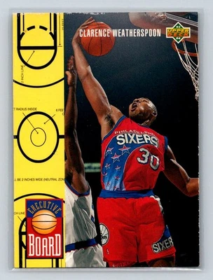 1993-94 Upper Deck #427 Clarence Weatherspoon Philadelphia 76ers - Image 1 of 2