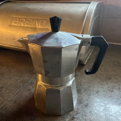 Cafetera Express DE COLECCIÓN Estufa Estilo Italiano 5 pulgadas Taza Individual Foto 1 de 4