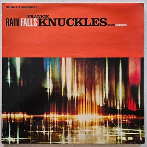 Frankie Knuckles Featuring Lisa Michaelis – Rain Falls (Pt1) 1992 12" G/F Sleeve - Picture 1 of 8