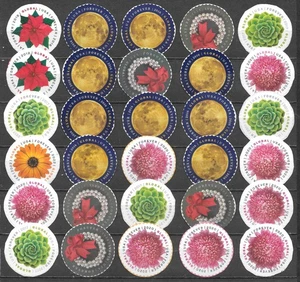 US global forever stamps 30 x -uncancel unfranked on paper - Picture 1 of 1