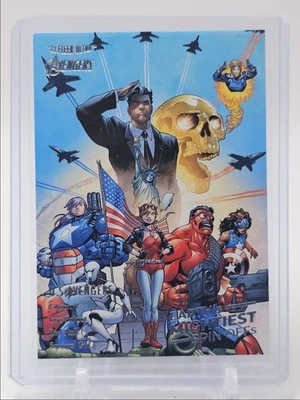 EARTH'S MAGHTIEST SPIN OFFS 2022 FLEER ULTRA AVENGERS Q1300 Foto 1 de 2