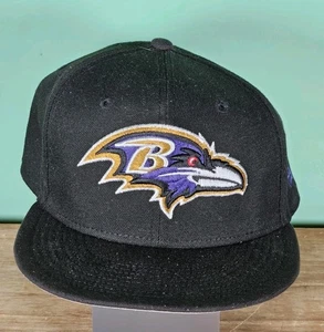 Baltimore Ravens Hat Mens Snapback Black New Era 9Fifty Cap Football NFL - Picture 1 of 5